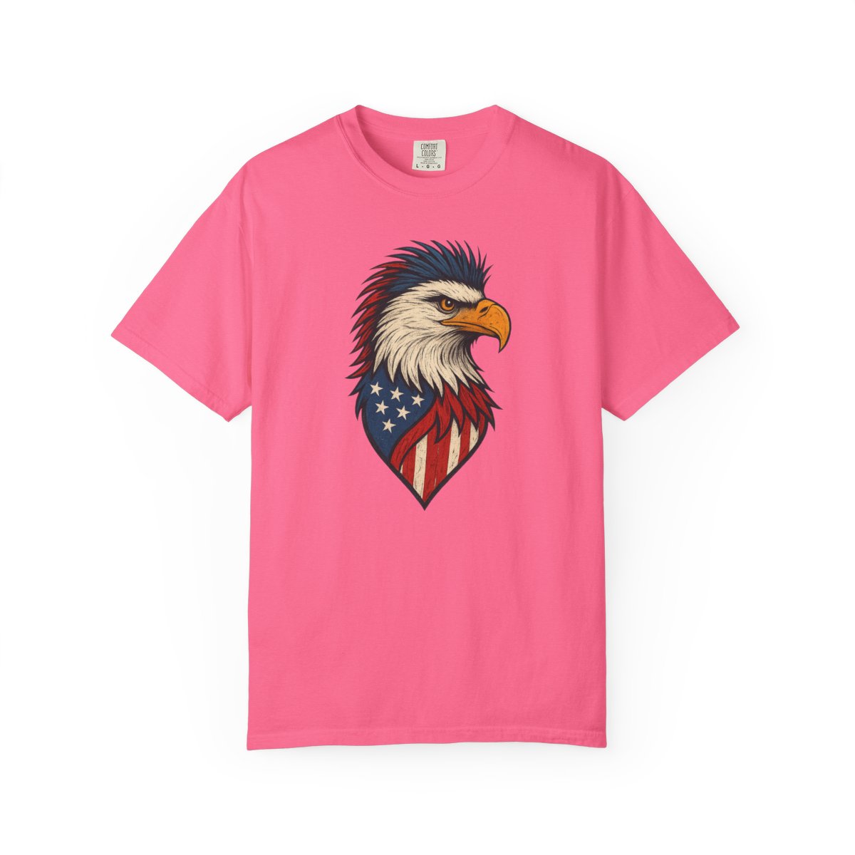 USA Independence Day Eagle Patriotic T-Shirt - alternate angle 2, merchandise