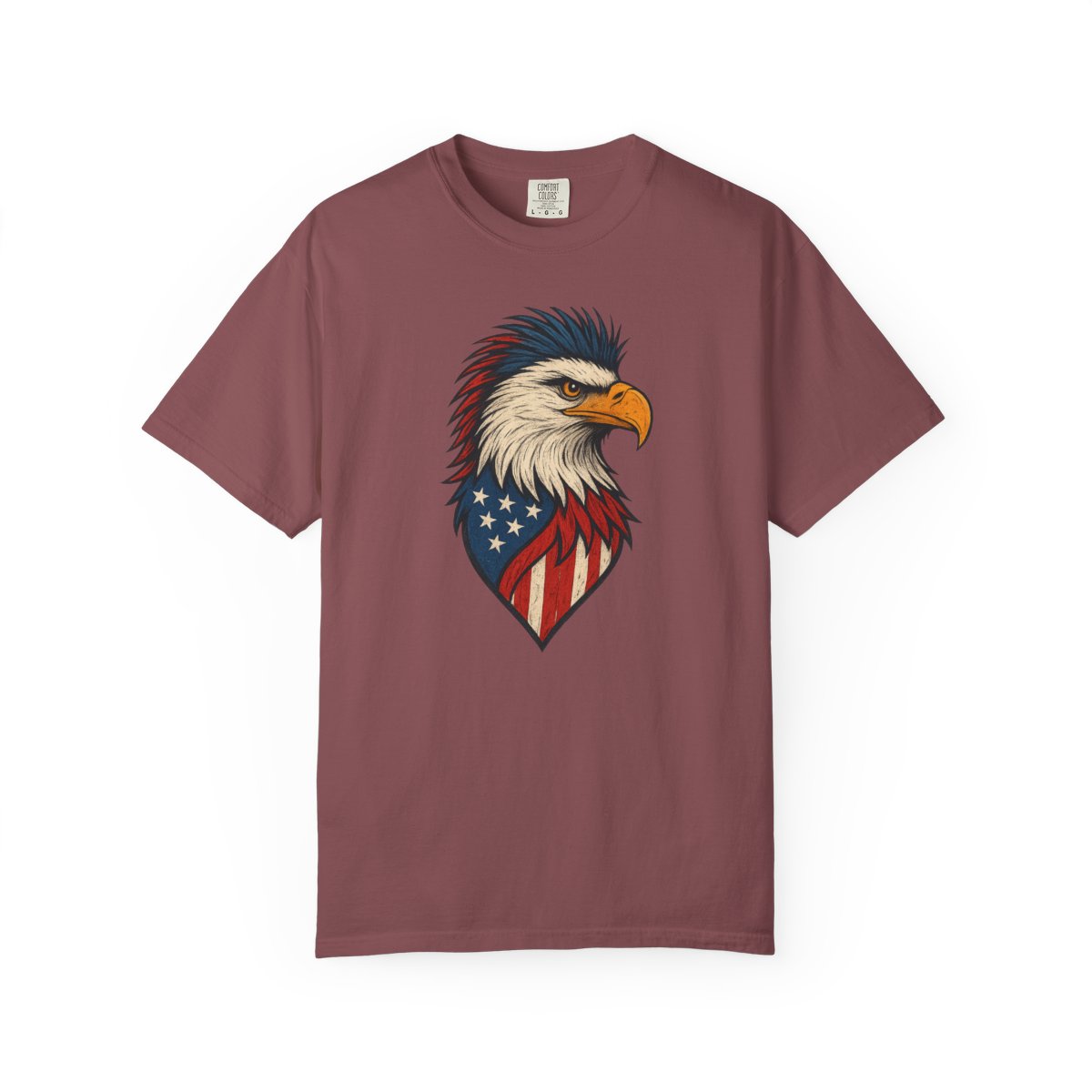 USA Independence Day Eagle Patriotic T-Shirt - alternate angle 2, merchandise