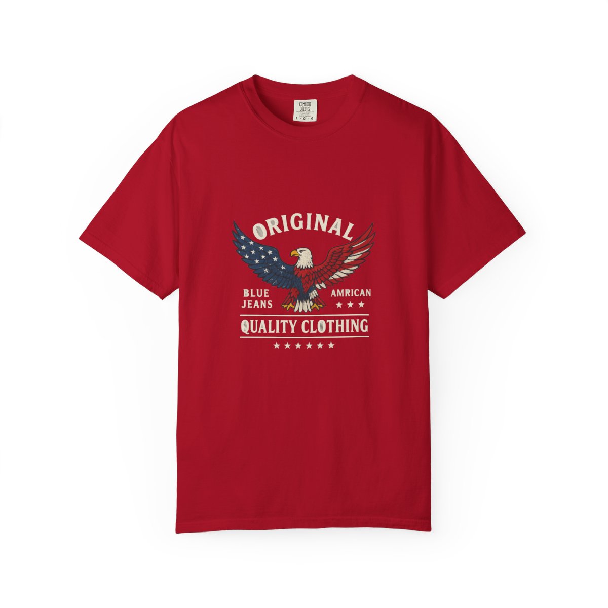 Blue Jeans Bald Eagle Patriotic T-Shirt - Official T-Shirts merchandise