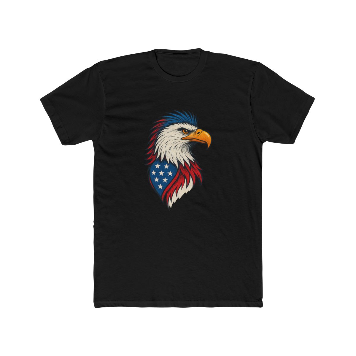 USA Independence Day Eagle Patriotic T-Shirt - alternate angle 2, merchandise