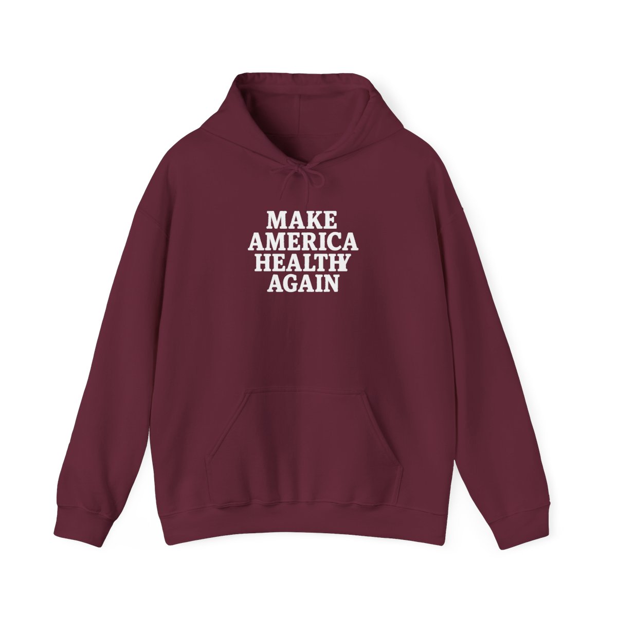 Make America Healthy Again Patriotic Fitness Hoodie - alternate angle 4, merchandise