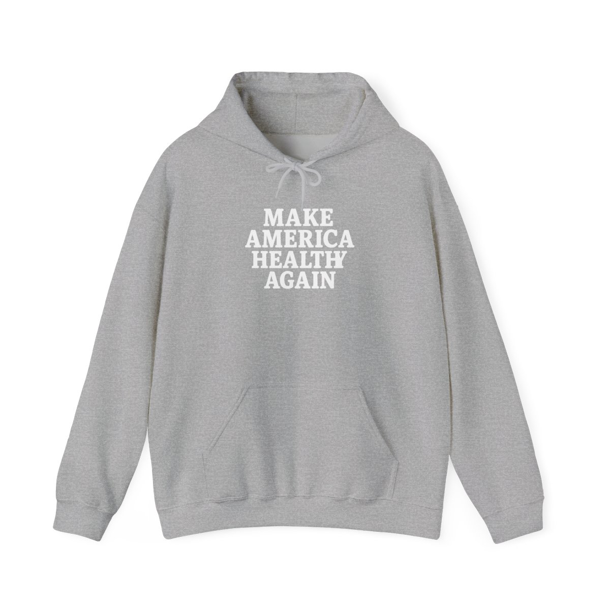 Make America Healthy Again Patriotic Fitness Hoodie - alternate angle 2, merchandise