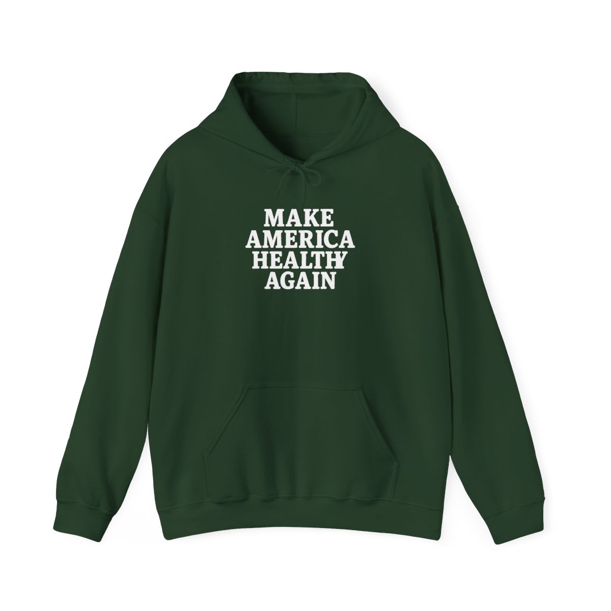 Make America Healthy Again Patriotic Fitness Hoodie