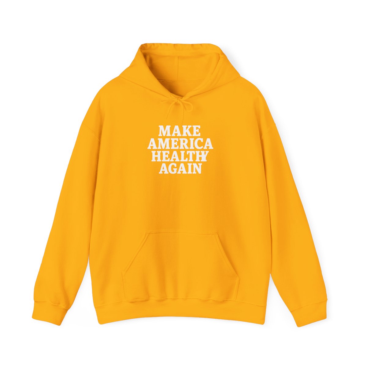 Make America Healthy Again Patriotic Fitness Hoodie - alternate angle 3, merchandise